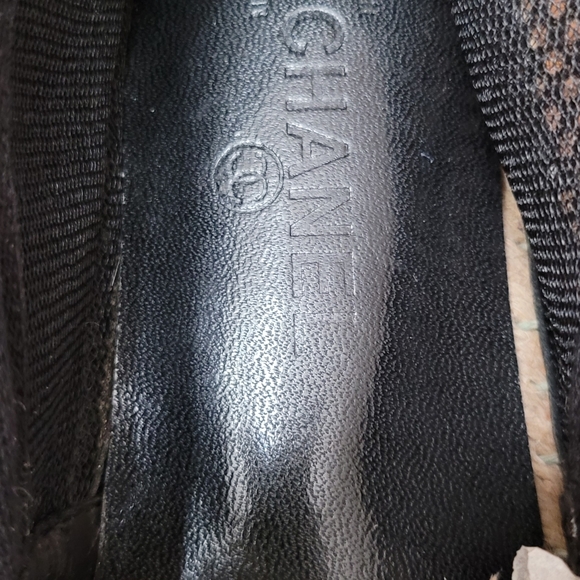 AUTHENTIC CC CHANEL ESPADRILLES 38 EU - Picture 10 of 11